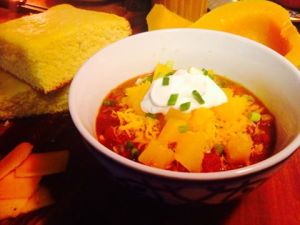 Chili with Butternut Squash